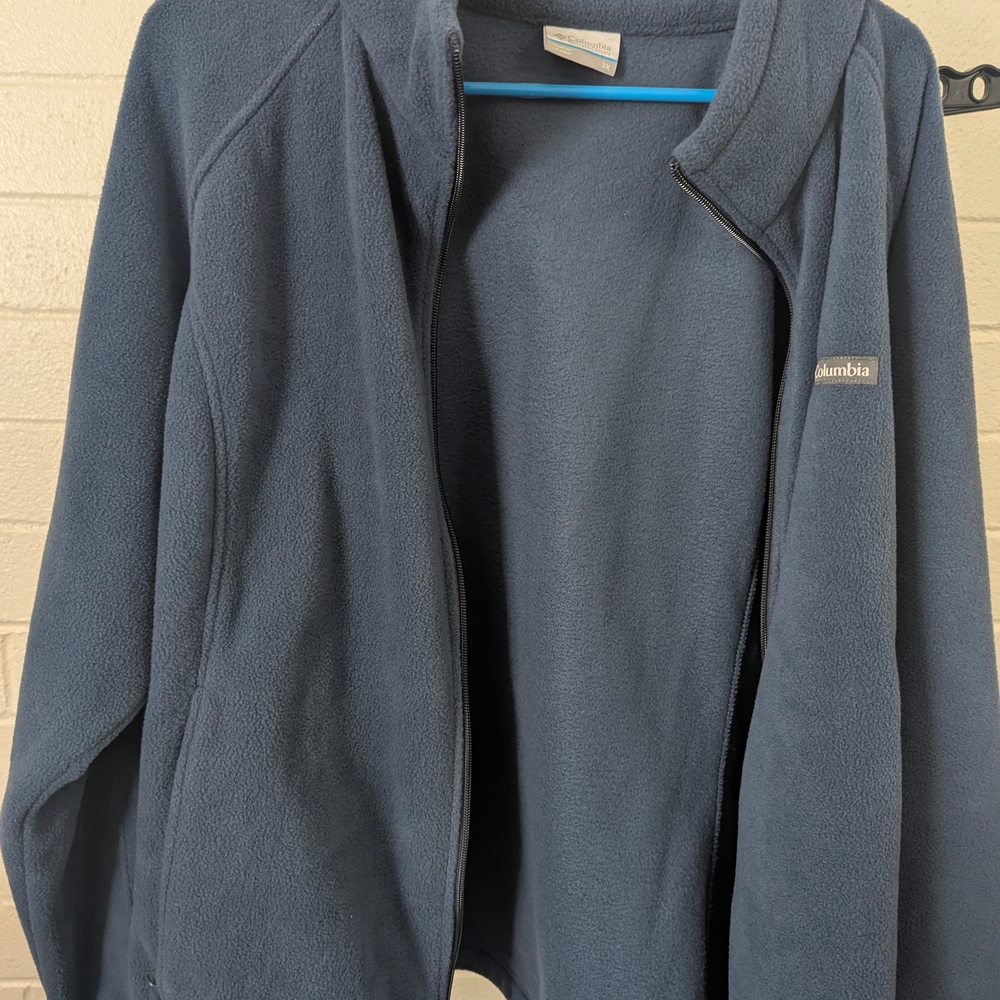 Columbia Men's Blue Fleece Jacket